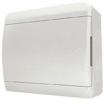 Бокс пластиковый Tekfor ЩРН-П-12 BNN 40-12-1 (240х290х102мм) IP41 белая дверца картинка 